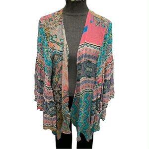 SAACHI Multicolor Patterned Sweater Size O/S